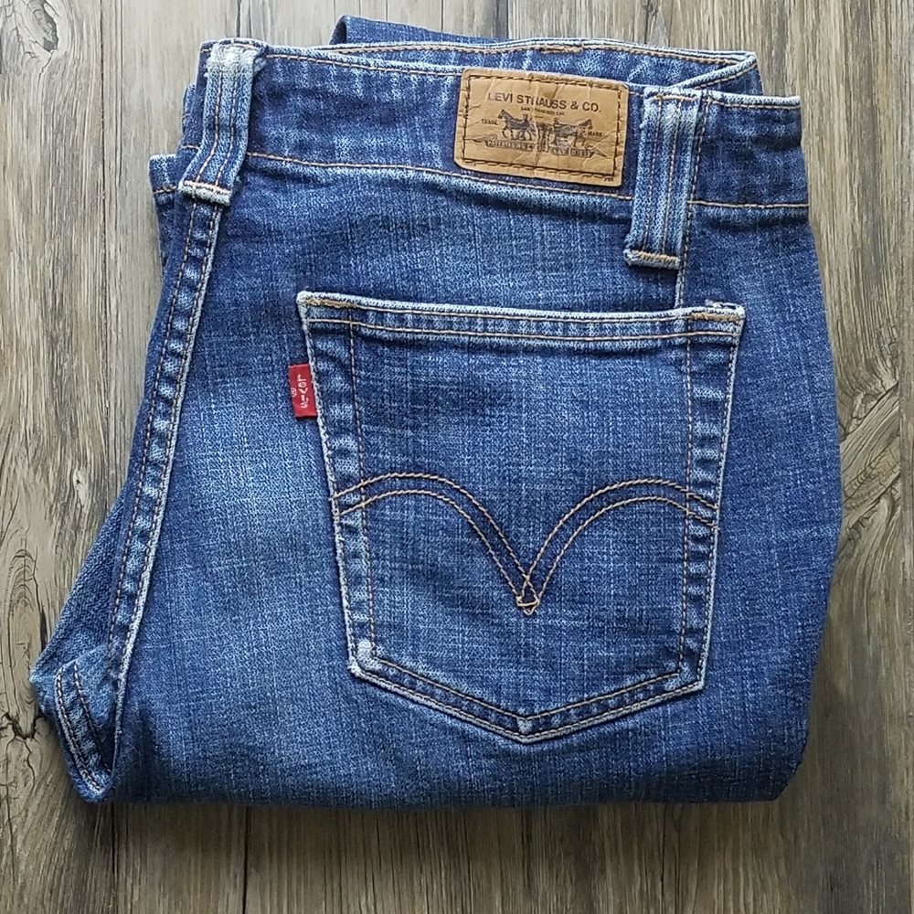 Levi's Vintage 525 Bootcut Jeans Sz 12 - Picture 2 of 4
